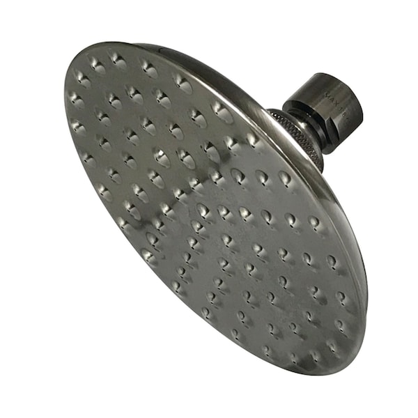 Shower Head, Black Stainless, Wall Mount